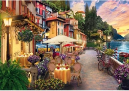 Puzzle junto al lago de Como 500 piezas CLEMENTONI