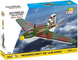 Kit de construcción del avión Messerschmitt Me 163B Komet de COBI (543 piezas)