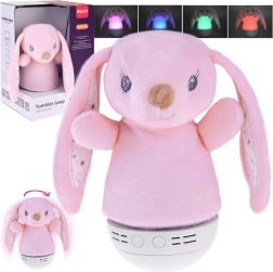 Conejito de peluche con luz cambiante y música – lámpara nocturna para niños