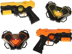 Set de laser tag para 2 jugadores – 2 pistolas y 2 dianas interactivas