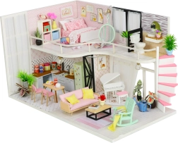Casa en miniatura Annina Melodía Rosa
