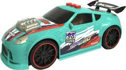 Coche de carreras con efectos 21 cm