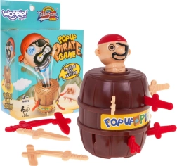 Woopie juego de habilidad pirata loco saltarín en barril