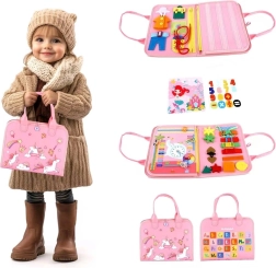 Libro sensorial Busy Unicornio 1 de 2Kids Toys