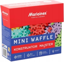 Juego de construcción MARIOINEX MINI WAFFLE KONSTRUKTOR MAJSTER – 200 piezas