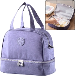 Termo para almuerzo aislado morado