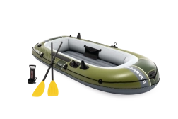 Bote inflable INTEX Seahawk 2 para 2 personas con remos y bomba
