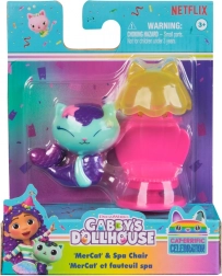 La casa de muñecas mágica de Gabby – figura de la gatita Caja con cofre del tesoro