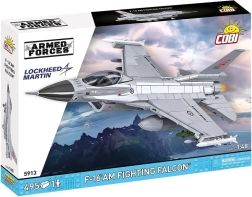 Maqueta F-16AM FIGHTING FALCON – Fuerza Aérea Noruega, 1:48, 495 piezas