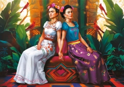 Puzzle TREFL Premium Plus Frida Kahlo: Dos yo 1000 piezas