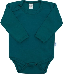 Body para bebé New Baby Classic II color petróleo