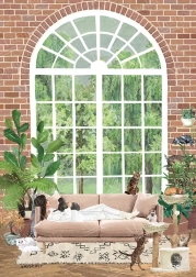 Puzzle Refugio de gatos 1000 piezas MAGNOLIA
