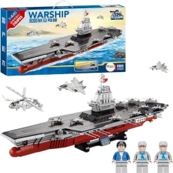 Juego de construcción portaaviones de guerra WARSHIP 003 1:420, 2151 piezas