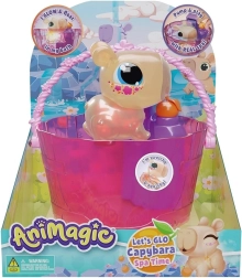 Animagic capibara Spa Time: juguete interactivo luminoso para el agua