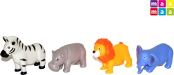 Set de animalitos de goma blandos 4 uds.