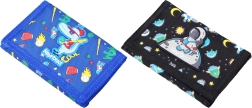 Cartera textil infantil con cierre de velcro y motivo 3D - 1 unidad