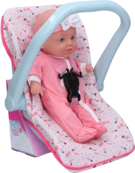 Bebé en silla de coche 31 cm