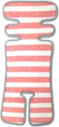 FreeON inserto universal para silla de coche y carrito blanco-rosa