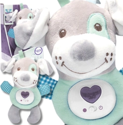 Woopie Perro de Peluche Interactivo con Sonidos y Luz Calmantes
