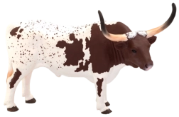 Figura Mojo de toro longhorn de Texas