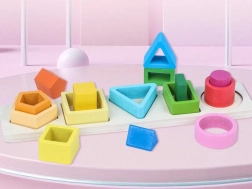 Encajable de madera para niños 29,5 × 6,5 × 1 cm