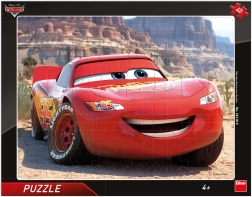 Puzzle Cars: Rayo McQueen de 40 piezas