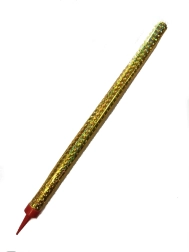 Fuente de fiesta dorada 90 s 26 cm