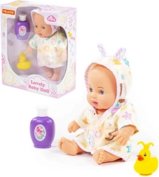Muñeca Lovely 24 cm con set de baño