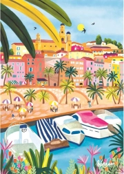 Puzzle Menton de 1000 piezas MAGNOLIA