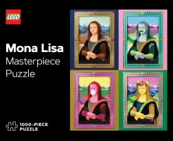 Puzzle LEGO Mona Lisa de 1000 piezas