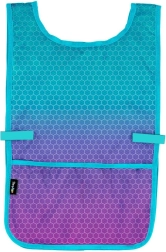 Delantal tipo poncho Ombre Girl para manualidades