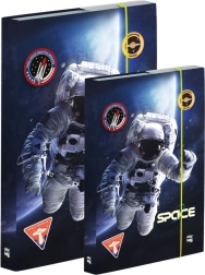Juego de cajas para cuadernos A4 y A5 con motivo espacial