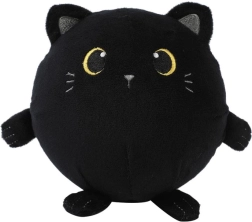Peluche squishy de gatito negro 15 cm