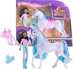 Unicorn Academy Layla y Glacier – muñeca y unicornio con accesorios