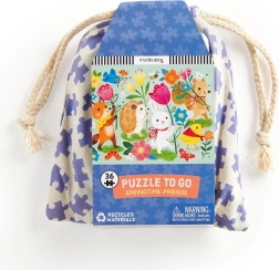 Puzzle Desfile de primavera en bolsa de tela de Mudpuppy