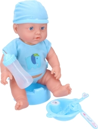 Muñeco bebé de 31 cm con función de beber y hacer pis