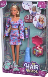 Muñeca Steffi Love Hair Beads – muñeca para peinar con cuentas 29 cm