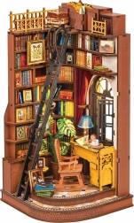 RoboTime Rompecabezas 3D Sujetalibros Rincón de estudio silencioso