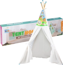 Tienda tipi infantil con elefantito