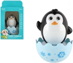 Pingüino mecedor con sonido, 8 cm, juguete para bebés