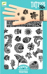 Tatuajes para niños Polinesia de Djeco