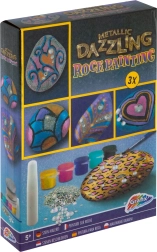Grafix pintura en piedras Metallic Dazzling – kit creativo