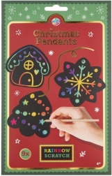 MOXY Set de imágenes navideñas para raspar – 9 uds