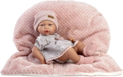 Guca muñeca realista recién nacida niña 38 cm con cuerpo de vinilo completo