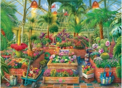 Puzzle Eurographics Jardinito en un terrario, 1000 piezas