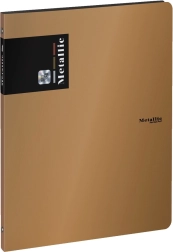 Archivador A4 metálico cobre