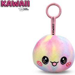 Llavero de peluche arcoíris Bao, bola de masa, 8 cm