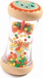 Sonajero de cuentas de madera con hélices DJECO