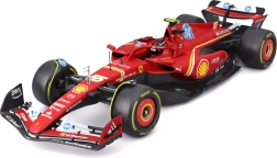 Modelo de coche de Fórmula 1 Ferrari SF-24 1:18 con piloto Carlos Sainz de Bburago