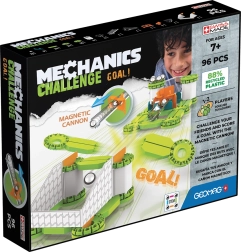 Construcción magnética GEOMAG Mechanics Challenge 96 piezas